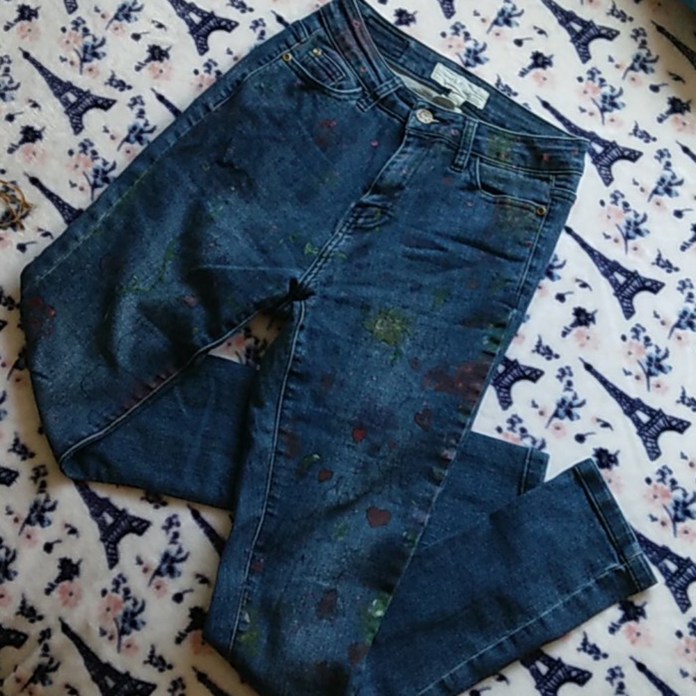 LA-1 x LUVNU Hustle High Waisted Jeans